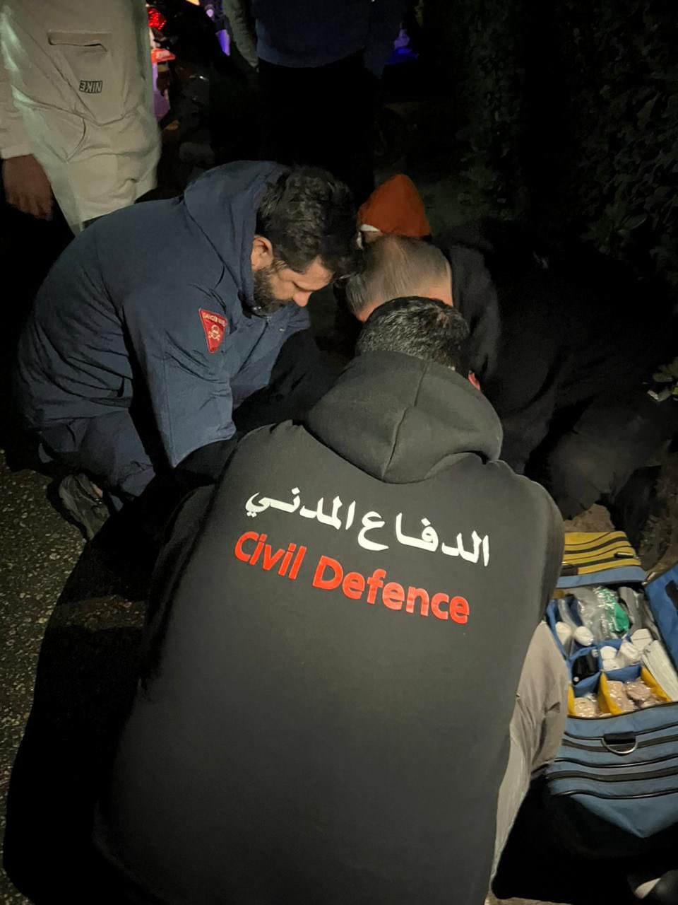 جريح نتيجة انزلاق دراجة في المساكن 1