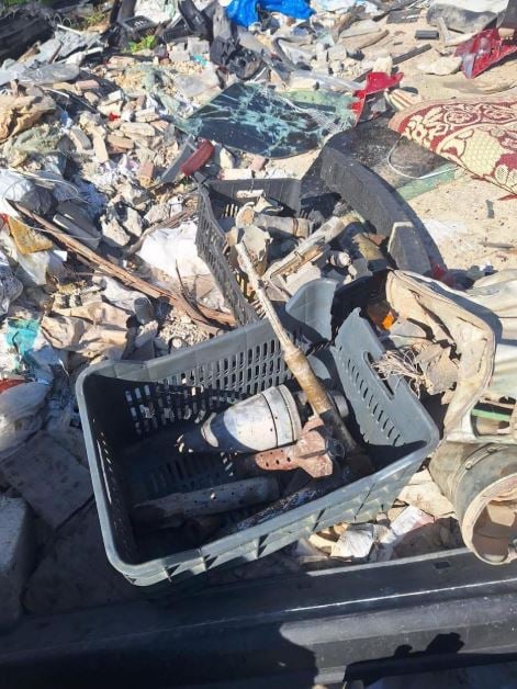 صواعق وقذائف قديمة مقابل فندق في الشمال... وطوق أمني مشدّد 1