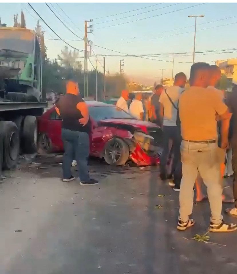 حادث سير في النبطية3