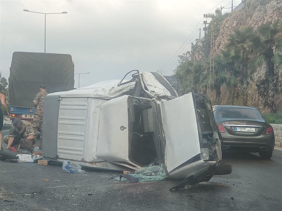 حادث سير في طبرجا 1