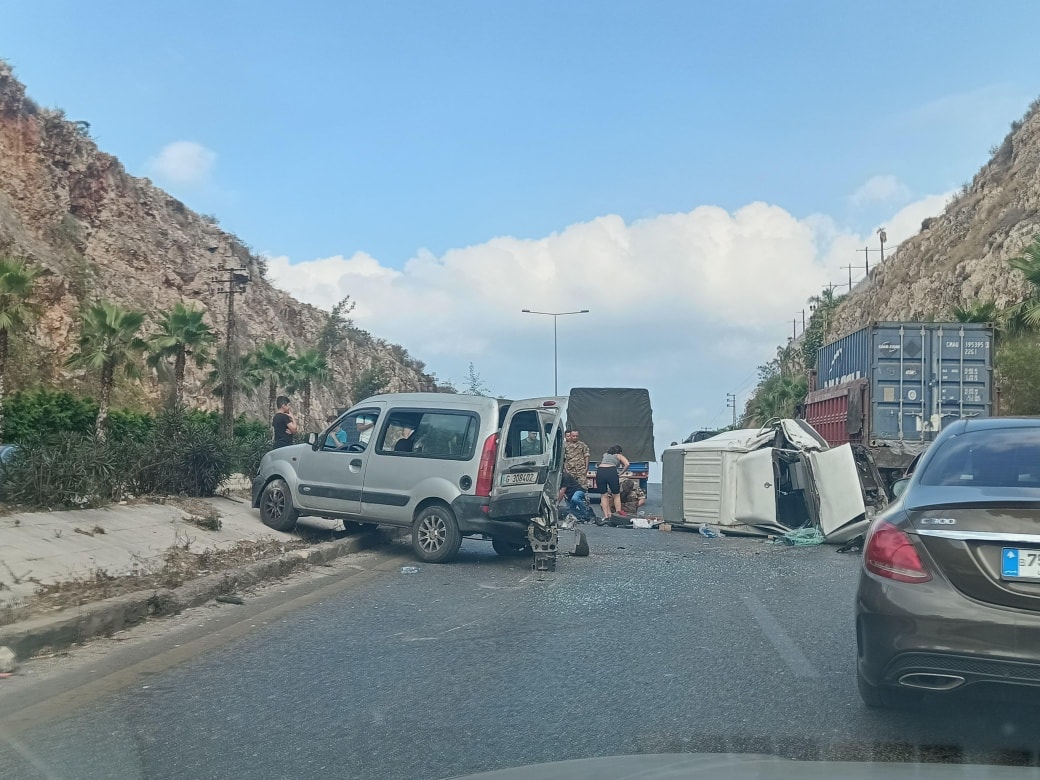 حادث سير في طبرجا 2