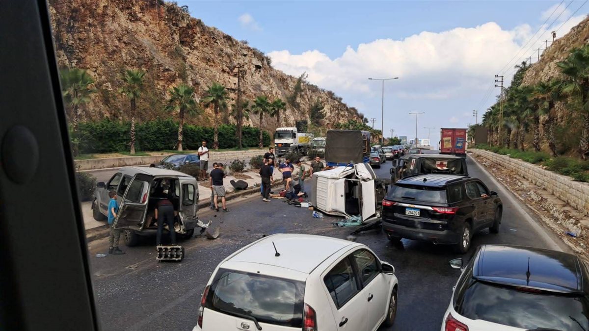 حادث سير في طبرجا 3