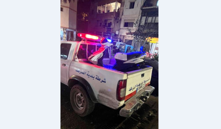 بلدية الصرفند تصادر سيارات ودراجات نارية مزعجة وتدعو الأهالي للتعاون