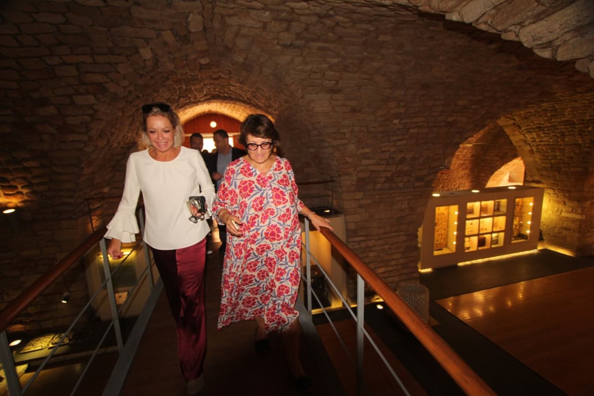 بهية الحريري تستقبل المنسقة الأممية بلاسخارت في صيدا وترافقها بجولة في المدينة القديمة