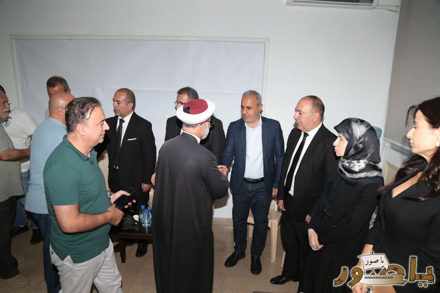 عائلة المربية الراحلة جوزفين الخوري والدة الاستاذ فؤاد الخوري تتقبل التعازي في صور