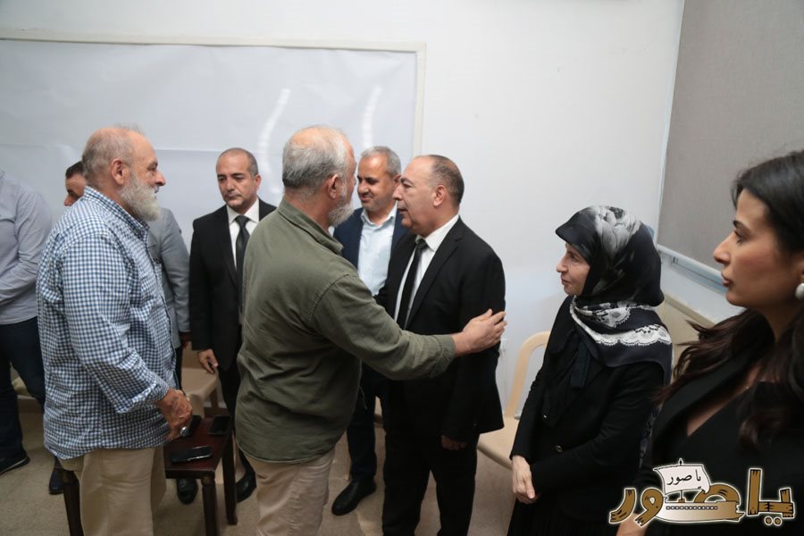 عائلة المربية الراحلة جوزفين الخوري والدة الاستاذ فؤاد الخوري تتقبل التعازي في صور