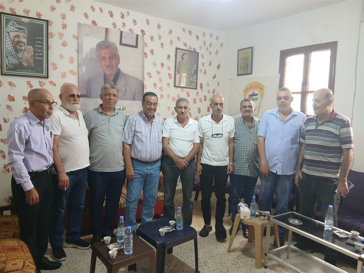 اتحاد نقابات عمال فلسطين يزور جبهة التحرير العربية تأكيدا على وحدة الصف الفلسطيني