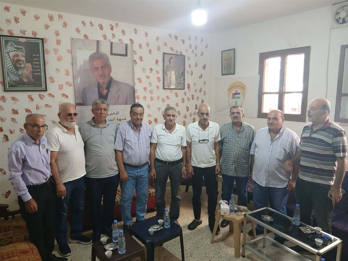 اتحاد نقابات عمال فلسطين يزور جبهة التحرير العربية تأكيدا على وحدة الصف الفلسطيني