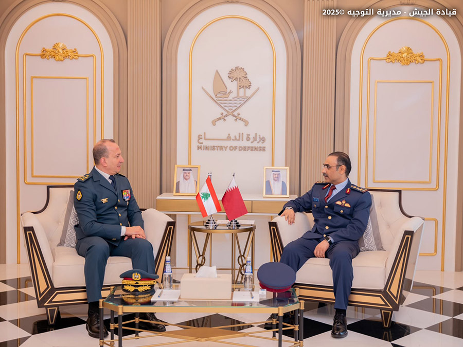 زيارة رسمية لقائد الجيش إلى قطر... تعزيز التعاون العسكري في ظل التحديات
