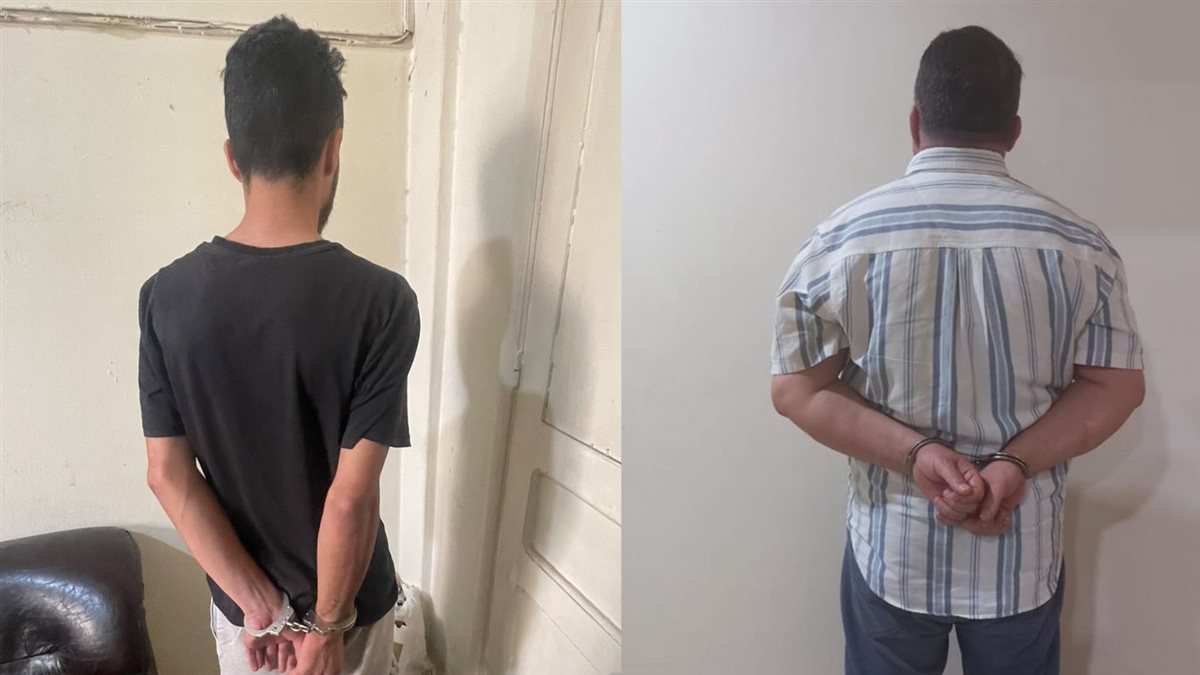 قوى الامن توقف مطلوبين للقضاء بجرم سرقة (الصورة داخل الخبر)