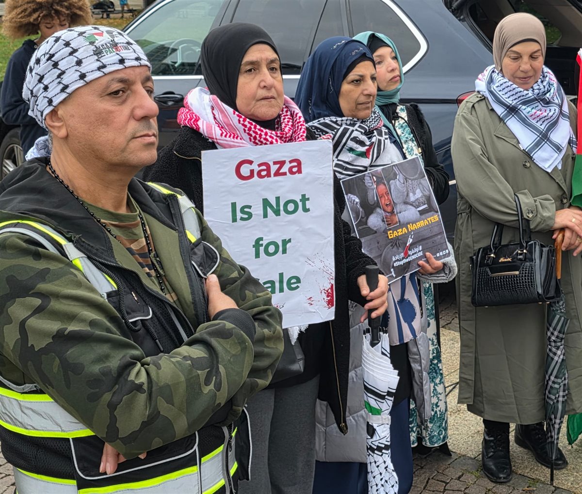 وقفة تضامنية حاشدة في برلين ضد الإبادة الجماعية في فلسطين