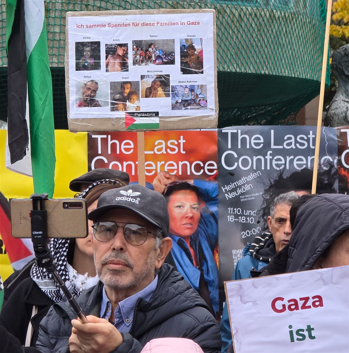 وقفة تضامنية حاشدة في برلين ضد الإبادة الجماعية في فلسطين