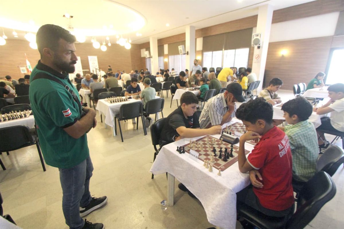 صيدا تستضيف بطولة لبنان الفردية في الشطرنج الخاطف بمشاركة 104 لاعبين