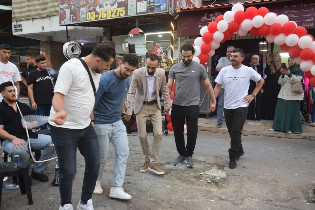 افتتاح كافيه أوتار في صيدا حي دلاعة