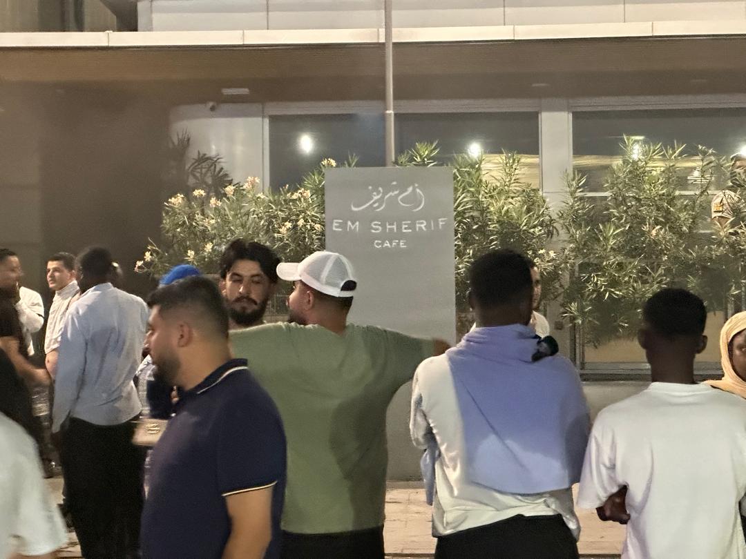 حريق ليلي في مطعم (أم شريف) اللبناني فرع أبيدجان