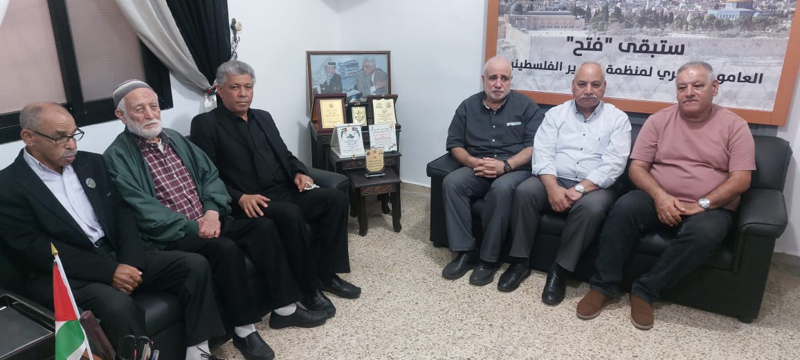 اتحاد نقابات عمال فلسطين يهنئ اللواء ماهر شبايطة بنجاح مؤتمر فتح السابع في صيدا