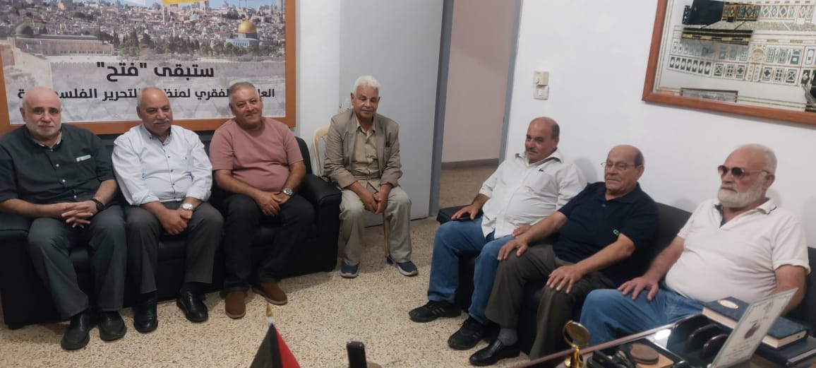 اتحاد نقابات عمال فلسطين يهنئ اللواء ماهر شبايطة بنجاح مؤتمر فتح السابع في صيدا