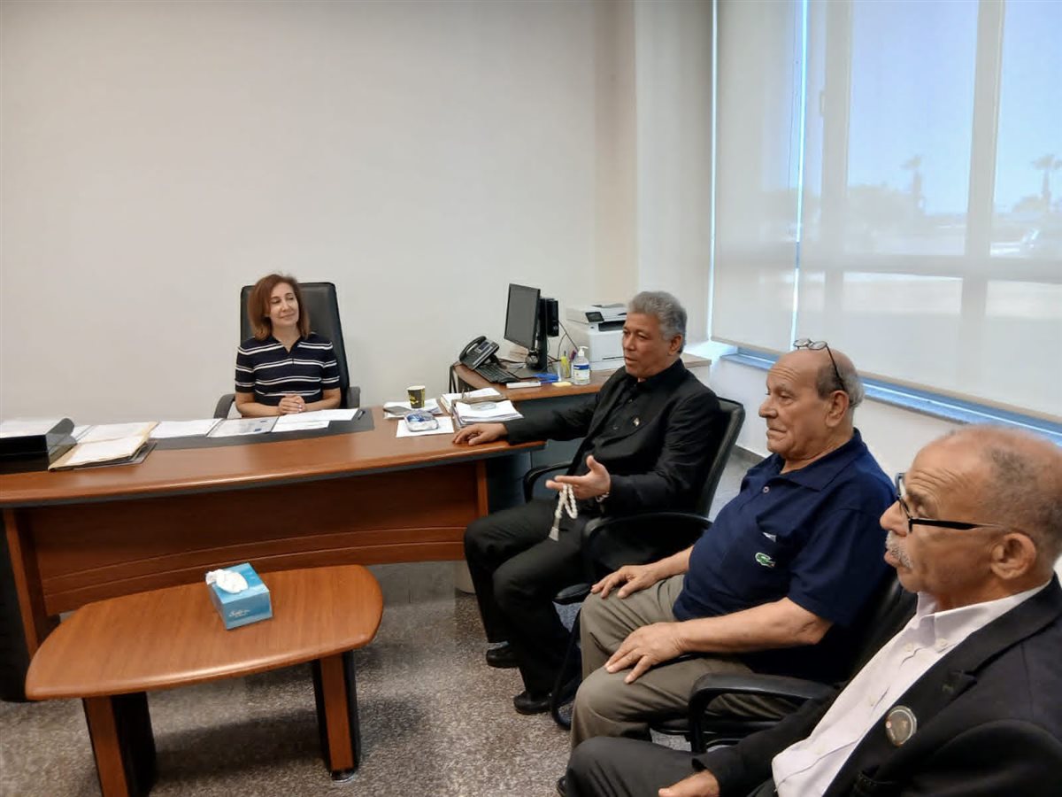 وفد اتحاد نقابات عمال فلسطين في لبنان يبحث التعاون الصحي مع المستشفى التركي في صيدا لخدمة أبناء المخيمات