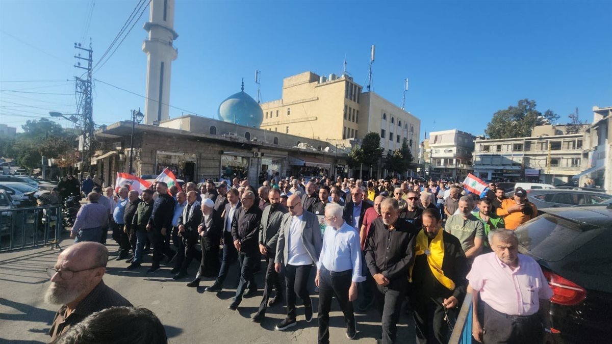 النبطية تحيي الذكرى السنوية الأولى لشهدائها بمسيرة واحتفال تأبيني النبطية تحيي الذكرى السنوية الأولى لشهدائها بمسيرة واحتفال تأبيني