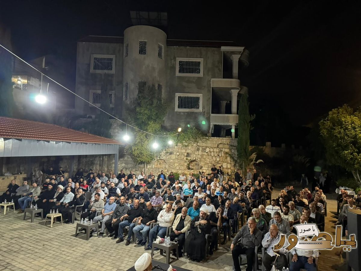 إحياء الذكرى السنوية لاستشهاد الشهيدة الحاجة روحية ابراهيم شور في طورا