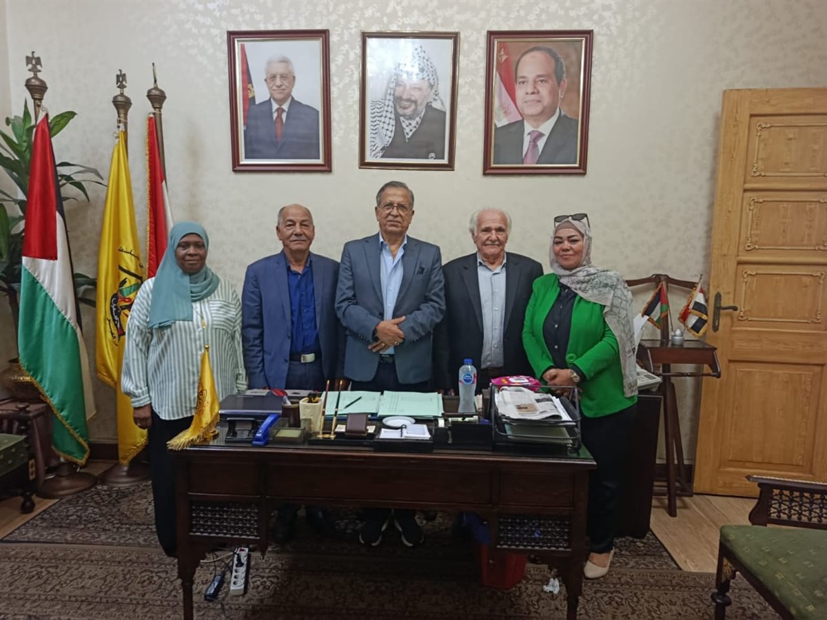 حركة فتح إقليم جمهورية مصر العربية تستقبل اللواء جلال أبو شهاب والوفد المرافق له حركة فتح إقليم جمهورية مصر العربية تستقبل اللواء جلال أبو شهاب والوفد المرافق له
