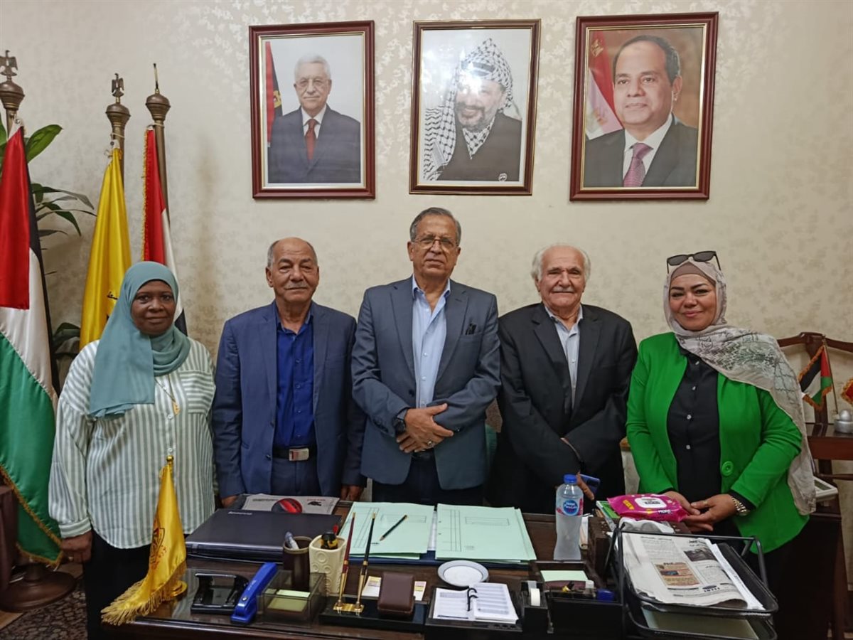 حركة فتح إقليم جمهورية مصر العربية تستقبل اللواء جلال أبو شهاب والوفد المرافق له حركة فتح إقليم جمهورية مصر العربية تستقبل اللواء جلال أبو شهاب والوفد المرافق له