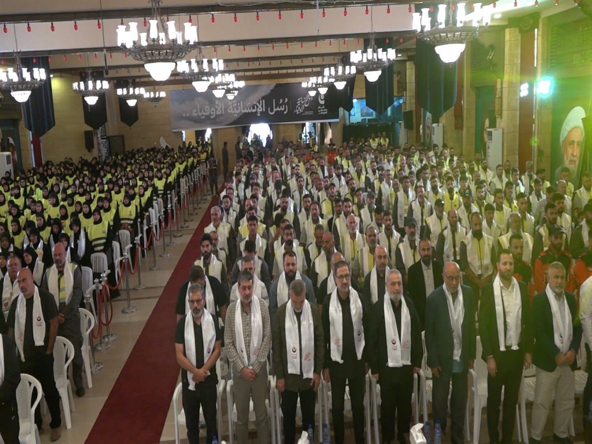 الدفاع المدني يكرم شهداءه في جبل عامل الثانية