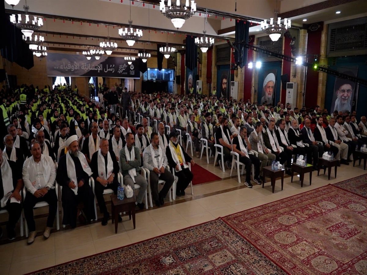 الدفاع المدني يكرم شهداءه في جبل عامل الثانية