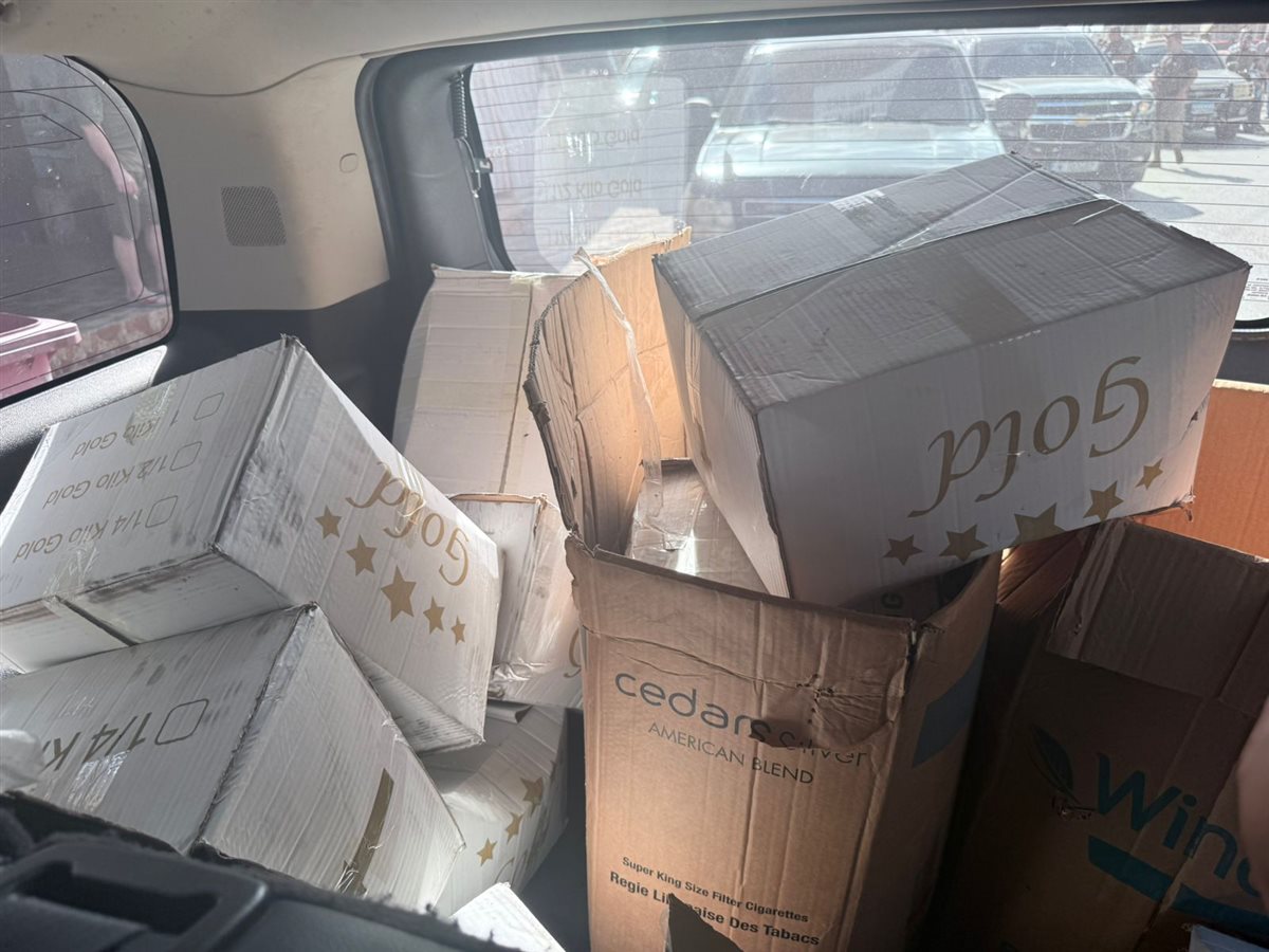 الريجي تضبط مصنوعات تبغية مهربة ومزورة في برجا، سبلين والصرفند الريجي تضبط مصنوعات تبغية مهربة ومزورة في برجا، سبلين والصرفند