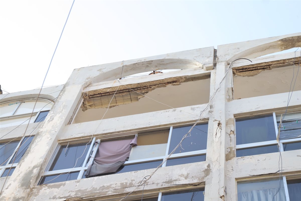بالصور: مدينة صور تنجو من مأساة بفضل العناية الالهية ! بالصور: مدينة صور تنجو من مأساة بفضل العناية الالهية !