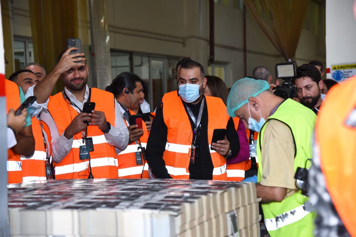 سقلاوي في لقاء مع الإعلاميين في العيد التسعين لـالريجي: عائدات الخزينة من ارباحنا ستلامس 500 مليون دولار سنة 2025 سقلاوي في لقاء مع الإعلاميين في العيد التسعين لـالريجي: عائدات الخزينة من ارباحنا ستلامس 500 مليون دولار سنة 2025