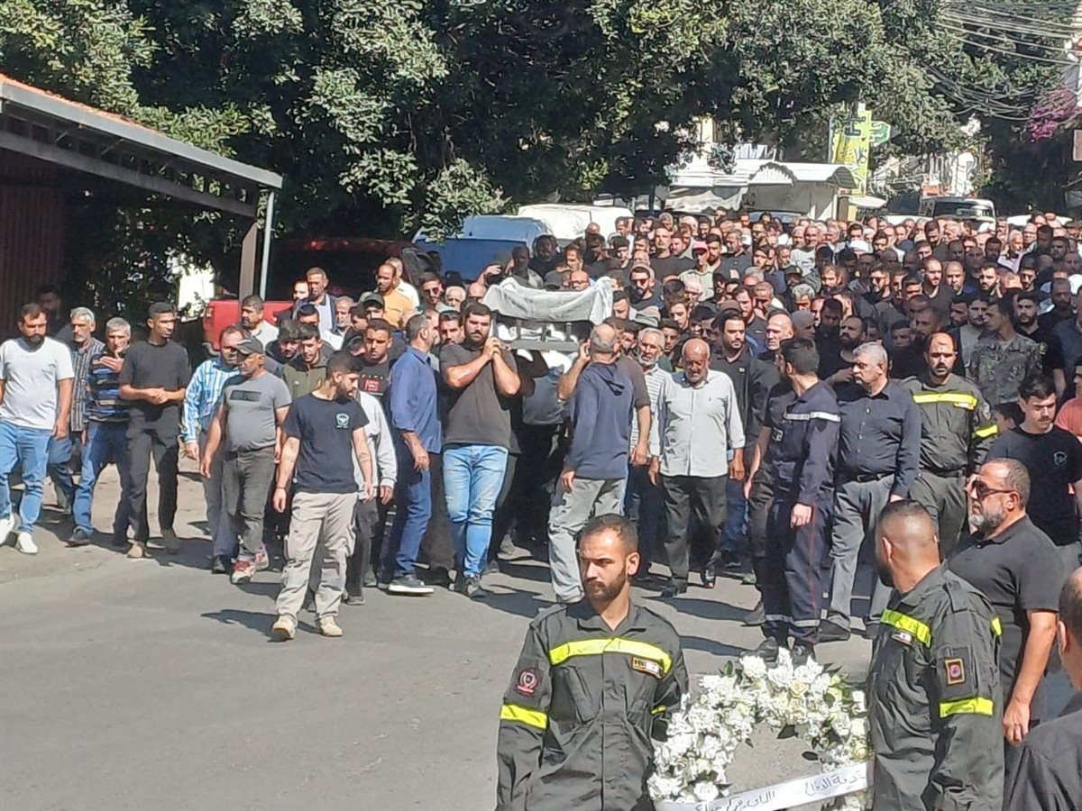 تشييع إبنة بلدة عربصاليم شهيدة الغدر الاسرائيلي زينب موسى