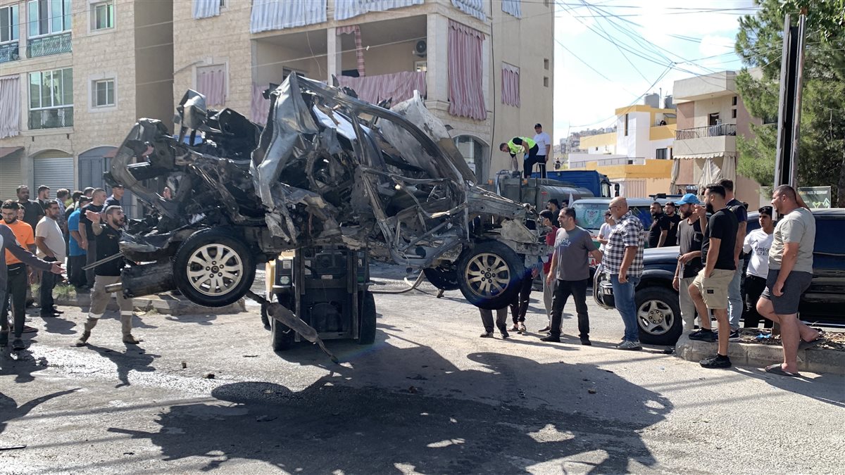 العدوان الإسرائيلي في النبطية يودي بحياة عباس حسن كركي ويخلف أضرارا جسيمة العدوان الإسرائيلي في النبطية يودي بحياة عباس حسن كركي ويخلف أضرارا جسيمة