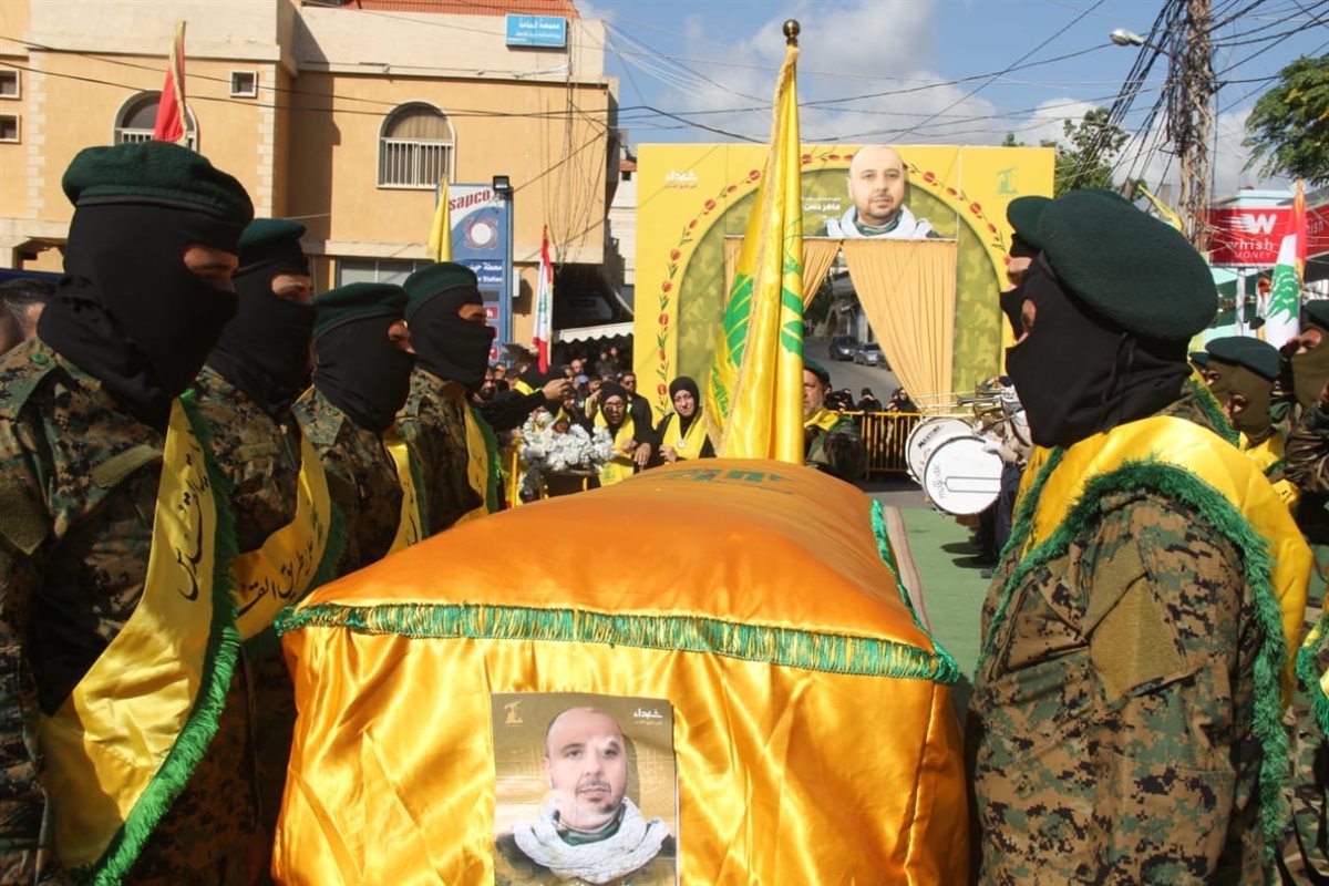 عربصاليم تشيع شهيدها ماهر حسن يونس في موكب مهيب تأكيدا على مواصلة درب المقاومة