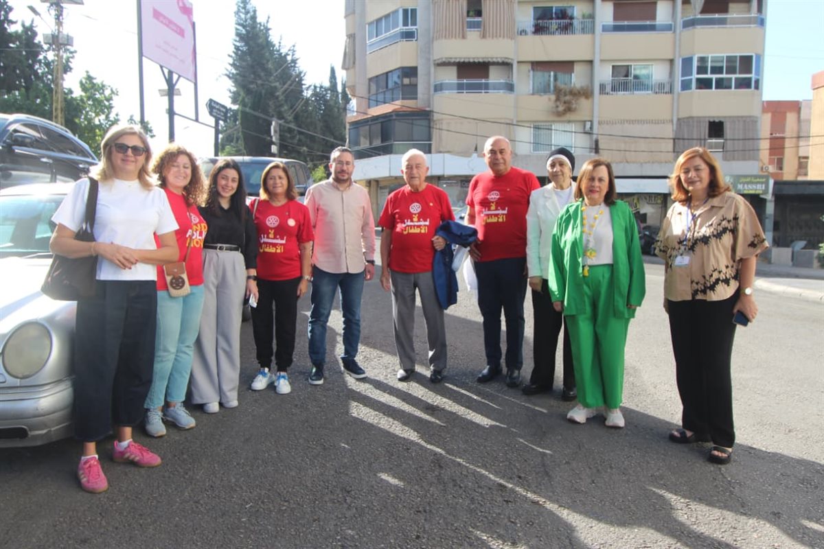 روتاري صيدا يطلق حملة تلقيح وتحصين للأطفال بالتعاون مع وزارة الصحة وجمعية المواساة