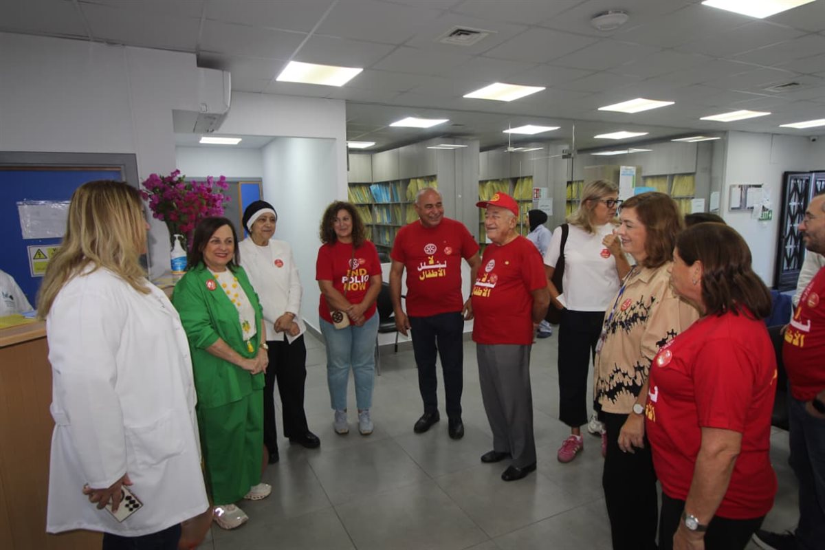 روتاري صيدا يطلق حملة تلقيح وتحصين للأطفال بالتعاون مع وزارة الصحة وجمعية المواساة