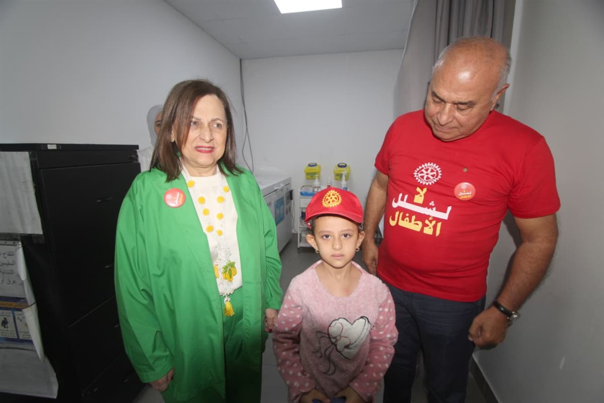 روتاري صيدا يطلق حملة تلقيح وتحصين للأطفال بالتعاون مع وزارة الصحة وجمعية المواساة