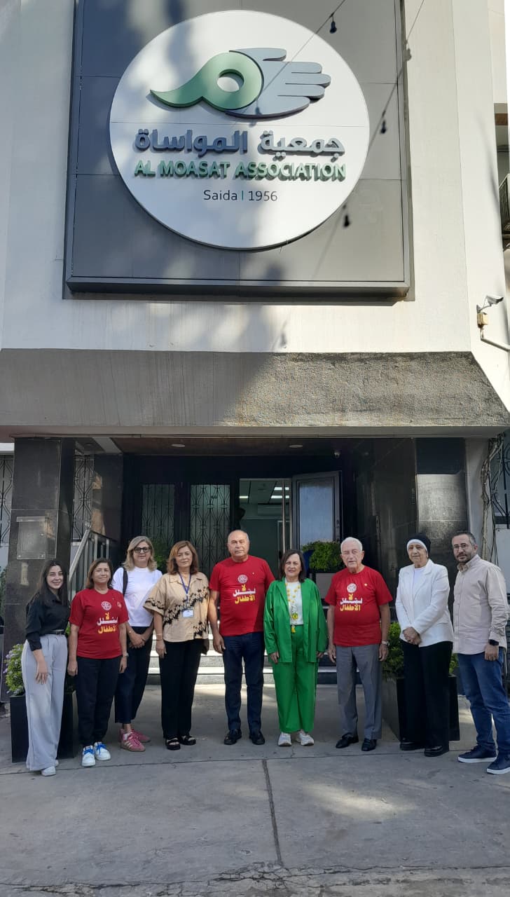 روتاري صيدا يطلق حملة تلقيح وتحصين للأطفال بالتعاون مع وزارة الصحة وجمعية المواساة