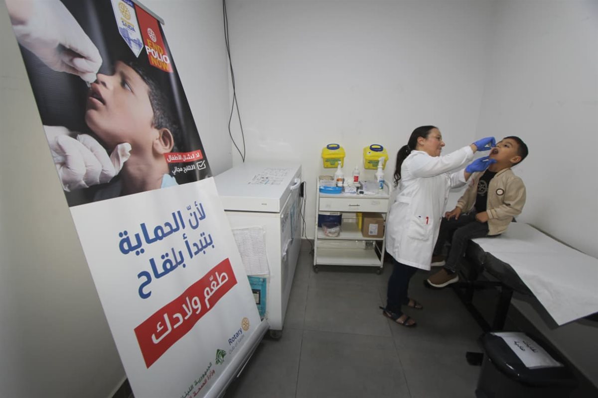 روتاري صيدا يطلق حملة تلقيح وتحصين للأطفال بالتعاون مع وزارة الصحة وجمعية المواساة