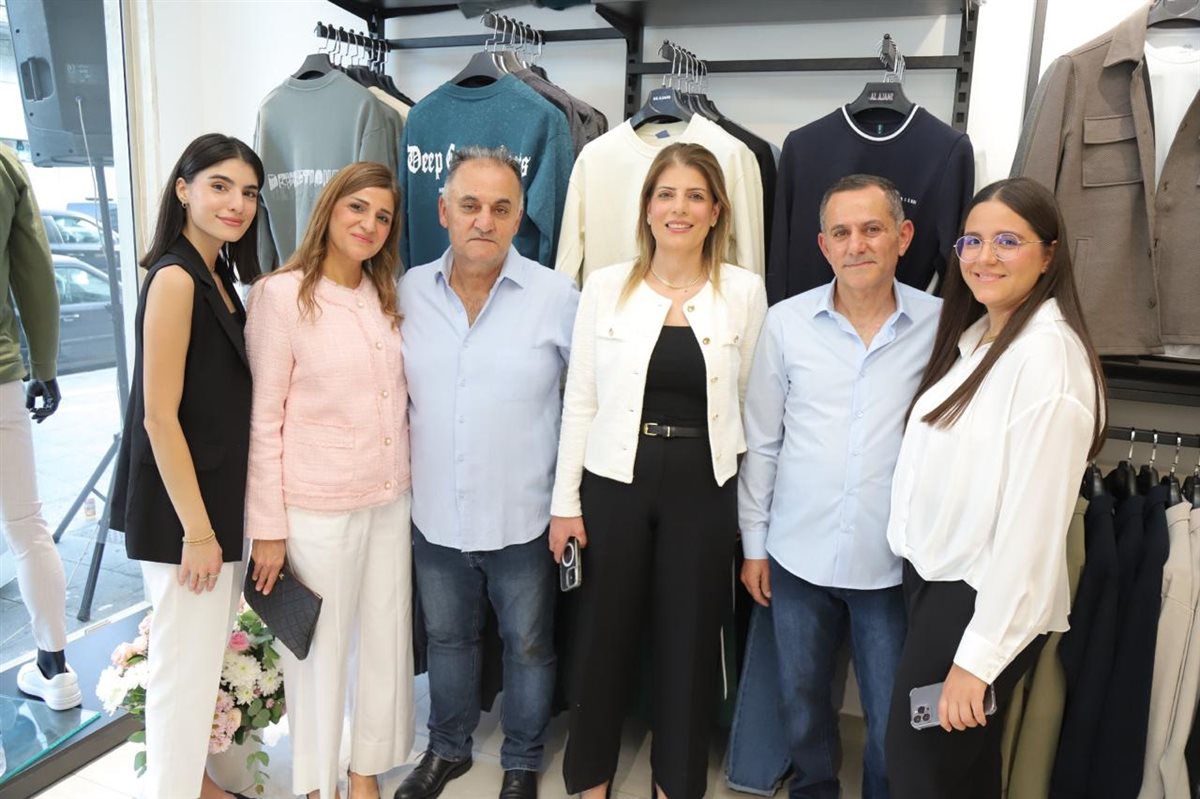 افتتاح فرع جديد لمحلات العجمي للألبسة الرجالية Al Ajami store في صور
