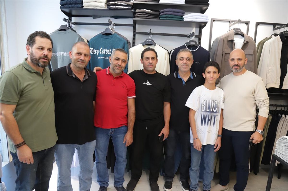 افتتاح فرع جديد لمحلات العجمي للألبسة الرجالية Al Ajami store في صور