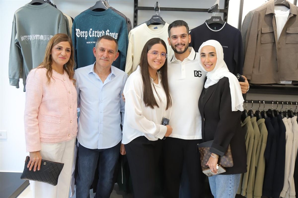 افتتاح فرع جديد لمحلات العجمي للألبسة الرجالية Al Ajami store في صور
