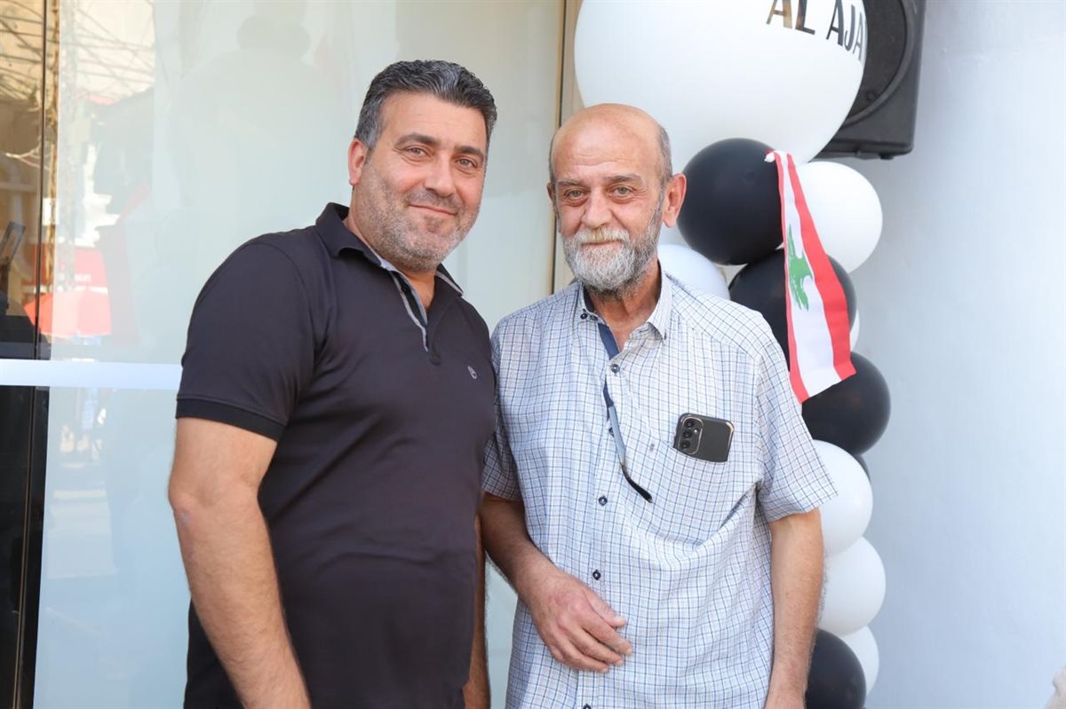 افتتاح فرع جديد لمحلات العجمي للألبسة الرجالية Al Ajami store في صور