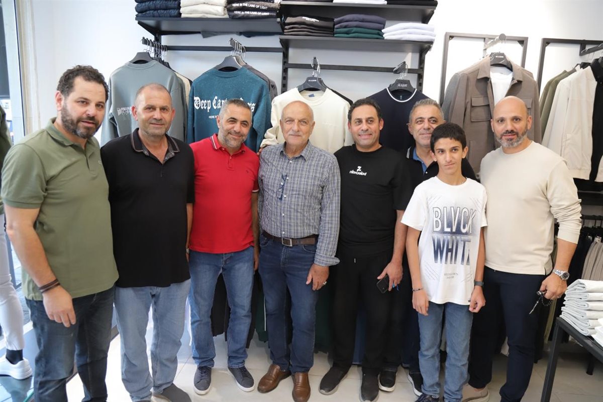 افتتاح فرع جديد لمحلات العجمي للألبسة الرجالية Al Ajami store في صور