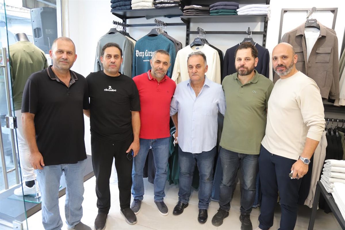 افتتاح فرع جديد لمحلات العجمي للألبسة الرجالية Al Ajami store في صور