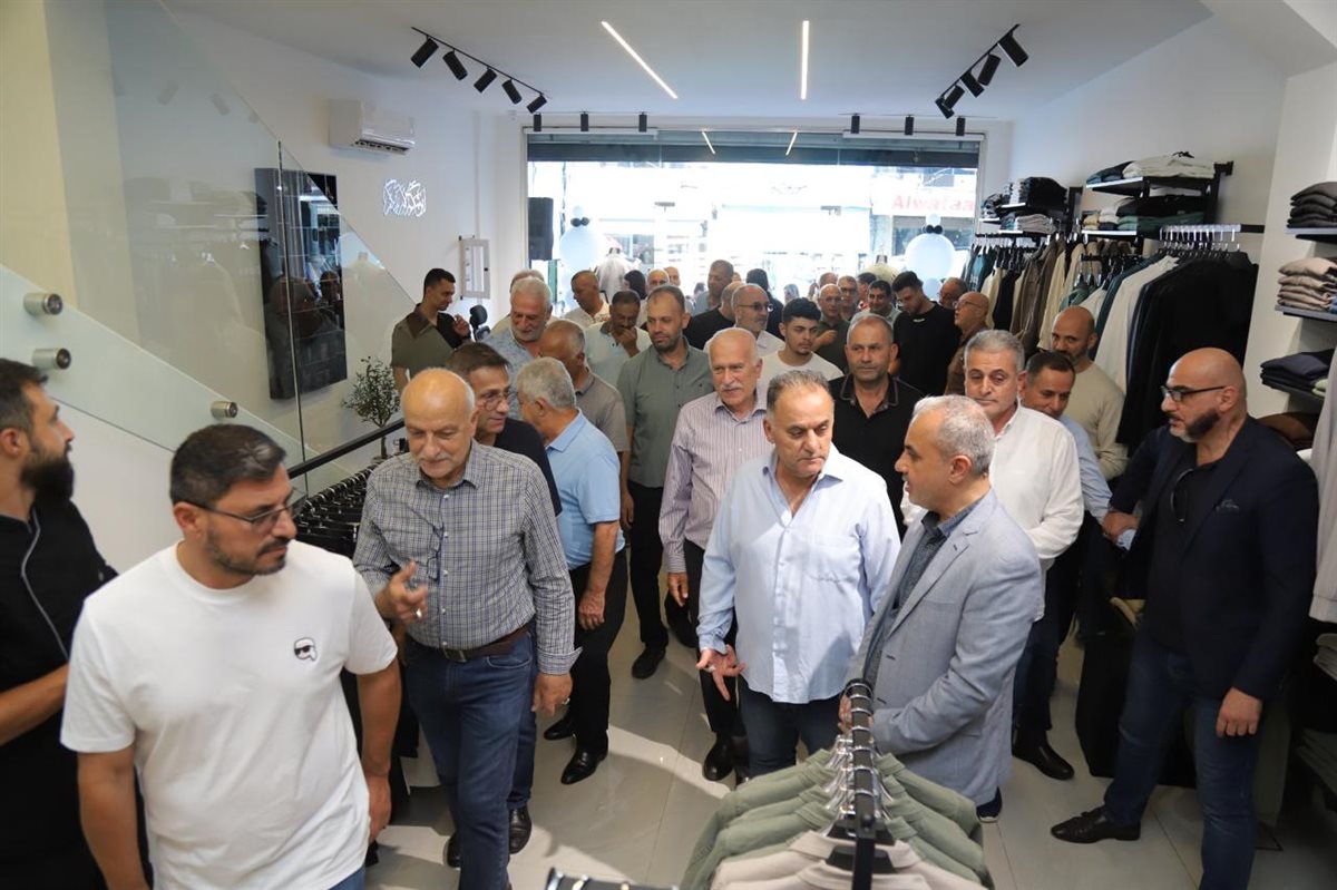 افتتاح فرع جديد لمحلات العجمي للألبسة الرجالية Al Ajami store في صور
