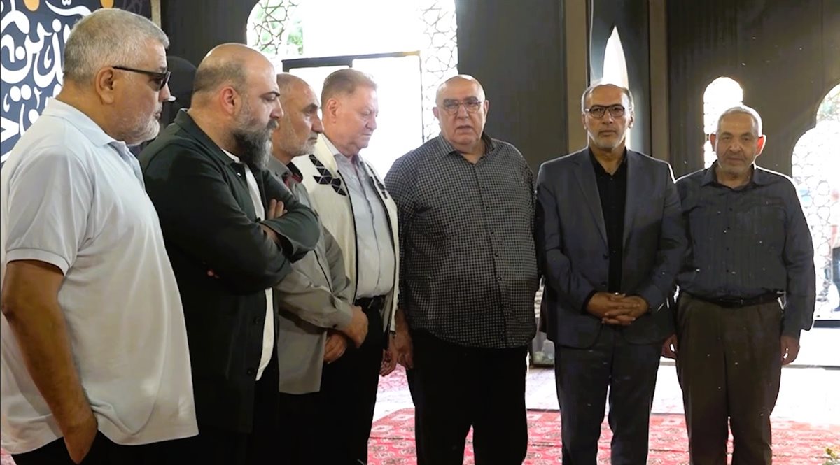 وفد من الملتقى القومي العربي زار ضريح السيد هاشم صفي الدين وفد من الملتقى القومي العربي زار ضريح السيد هاشم صفي الدين