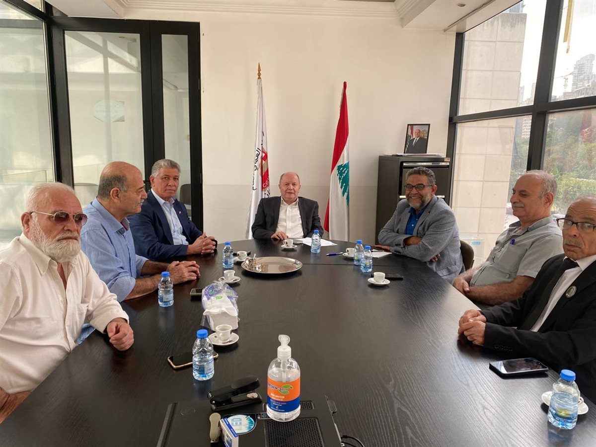 تعاون نقابي فلسطيني لبناني لبحث التحديات المعيشية في ظل الأزمة الاقتصادية تعاون نقابي فلسطيني لبناني لبحث التحديات المعيشية في ظل الأزمة الاقتصادية