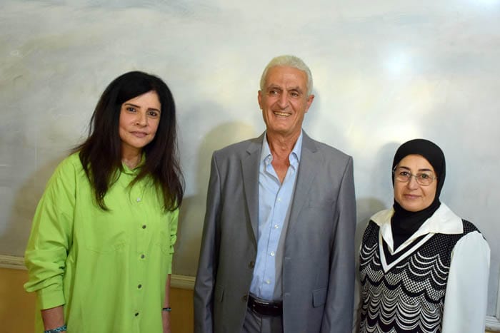 معهد جويا الفني يكرم الأستاذ محمود دكروب تقديرا لمسيرته التعليمية