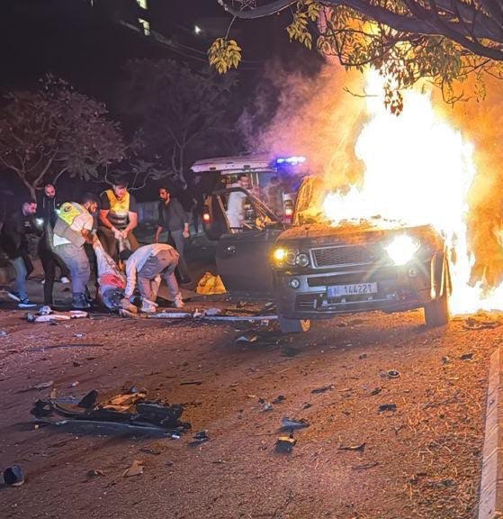 ليلة حزينة في الجنوب: النبطية تودع أبناءها الأربعة بعد غارة أمس